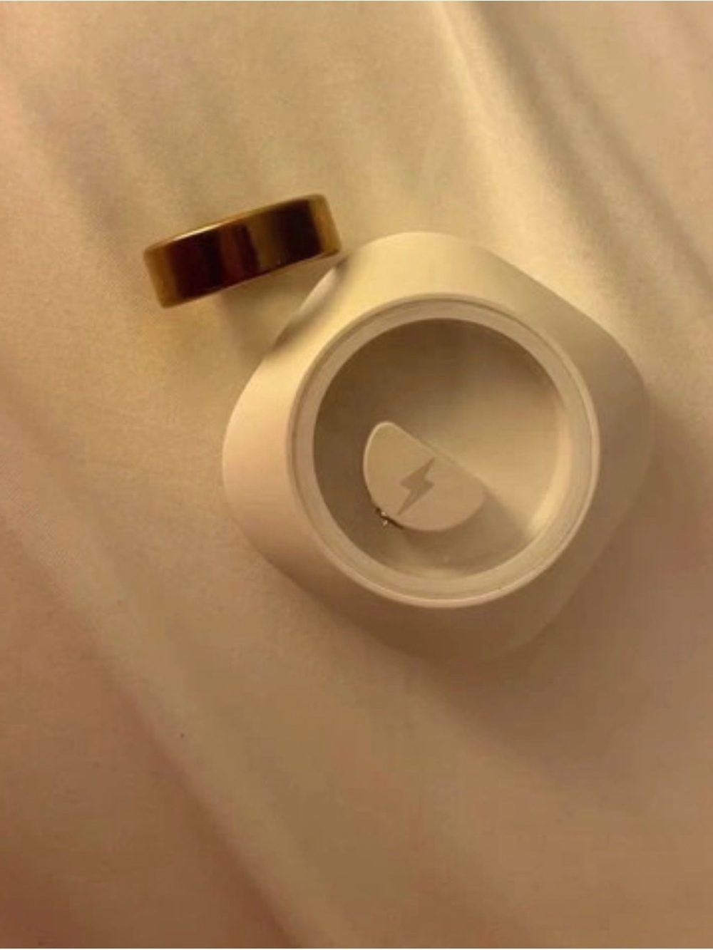 Gold smart ring size 9